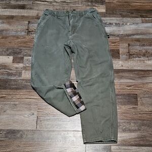 Carhartt Olive Cargo Pants